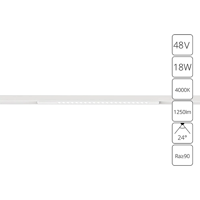 Трековая система ARTE LAMP A7267PL-1WH